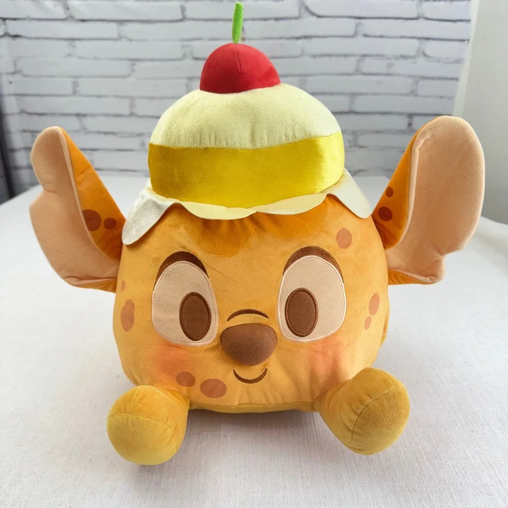 Disney Parks Munchlings Stitch Pineapple‎ Upside Down Cake Jumbo Plush